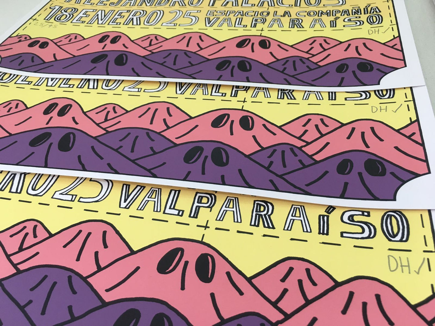 Serigrafia Aniversario BYM 15 Años / BYM 15th Anniversary Screen Print